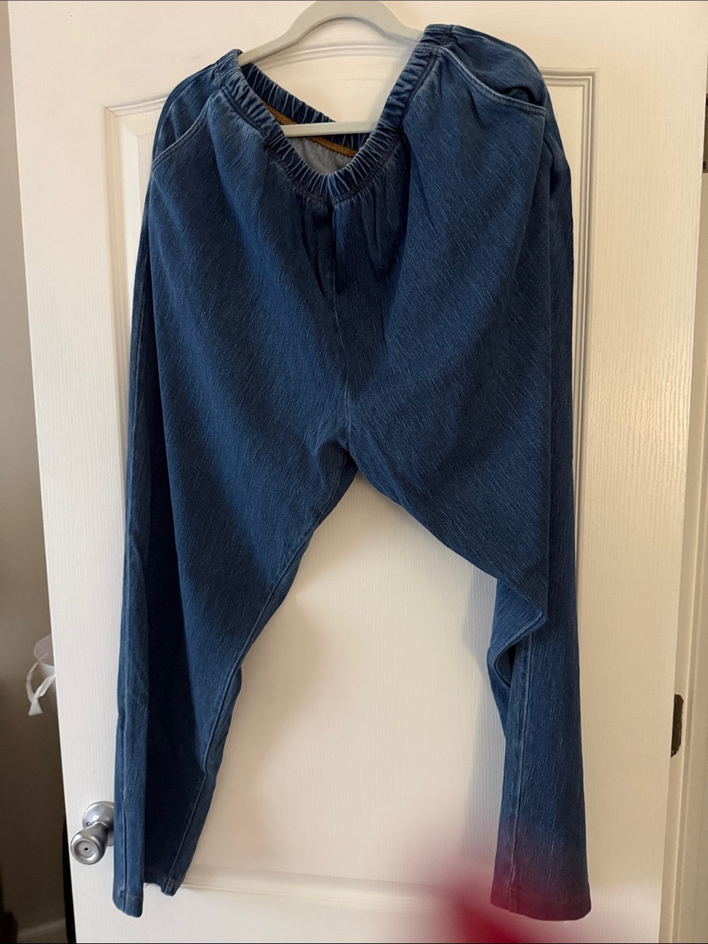 L.L. Bean Straight-Leg Jeans in Dark Blue